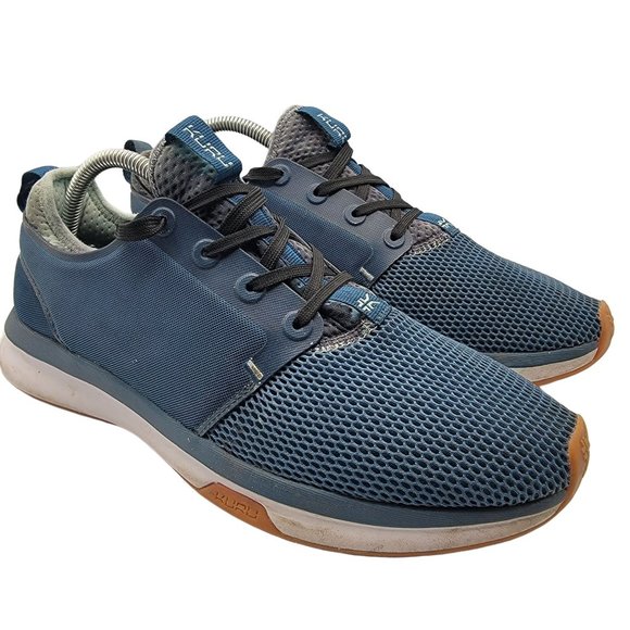 Kuru Atom Cloud Blue Breathable Lace Up Athletic Sneaker Shoes